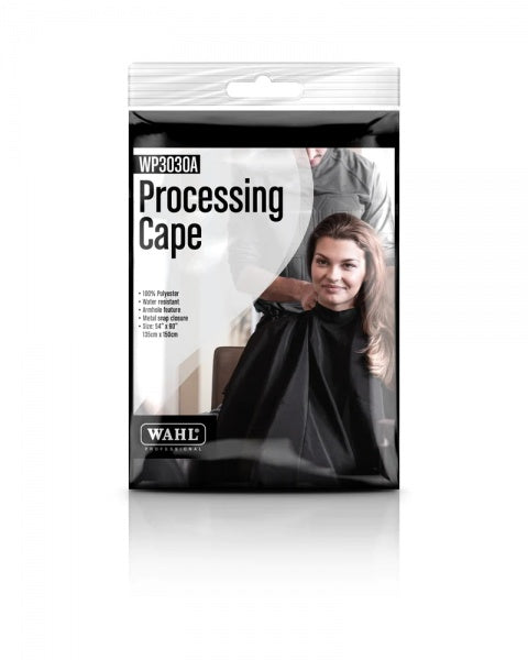 Wahl Processing Cape Black With Arm Holes WP3030A
