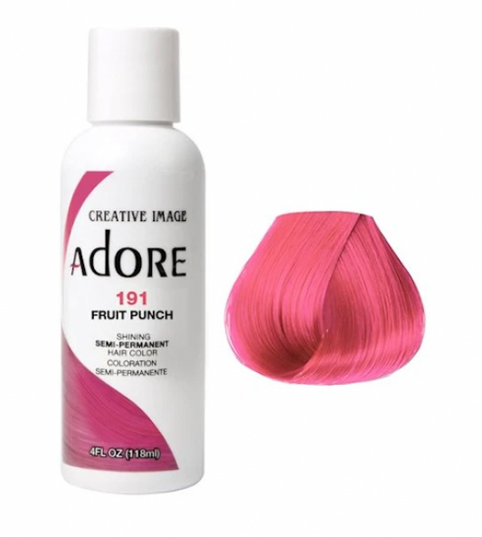 Adore Plus Semi Permanent Hair Color Fruit Punch 118ML Adore