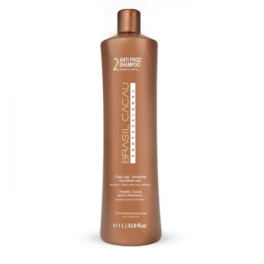 Brasil Cacau Shampoo Anti Frizz Daily Use 1000ML Brasil Cacau