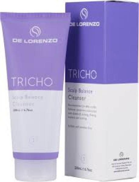 De Lorenzo Tricho Natural Scalp Therapy Scalp Balance Cleanser 1 Purple 500ML De Lorenzo