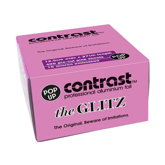 Contrast Pop Up Foil The Glitz Embossed