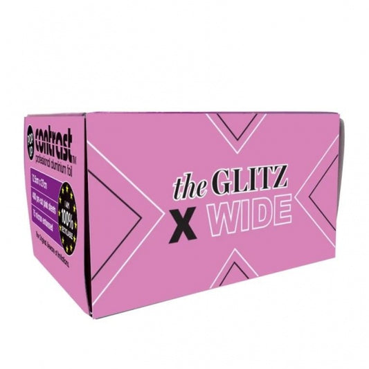 Contrast Pop Up Foil The Glitz X Wide Embossed