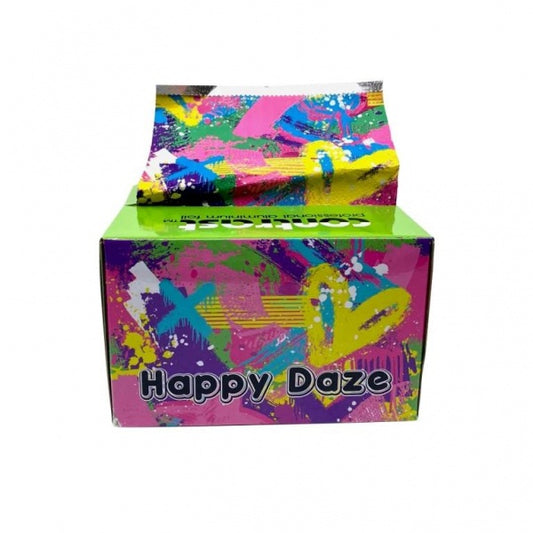 Contrast Pop Up Foil Happy Daze Embossed