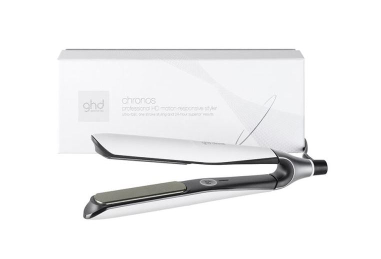 Ghd Chronos HD Motion Responsive Styling Iron White Ghd