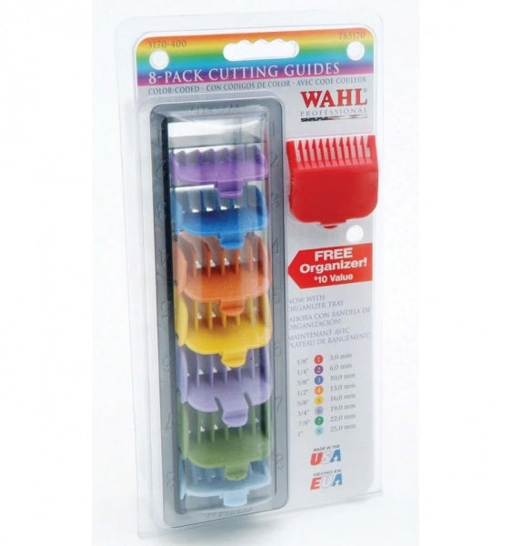 Wahl Clipper Attachment Caddy Includes Sizes 1 2 3 4 5 6 7 8