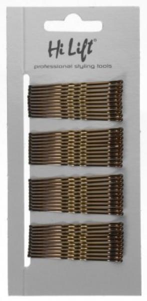 Hi Lift Bobby Pins Bronze On Card Professional Hi Lift