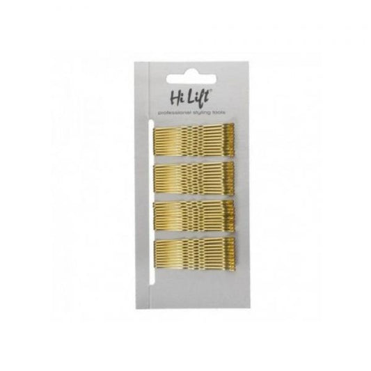 Hi Lift Bobby Pins Gold On Card Professional Hi Lift