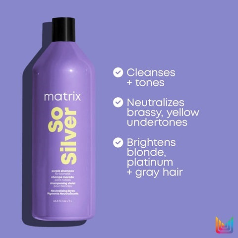 Matrix Total Results So Silver Shampoo 1000ML