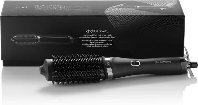 GHD DUET Blowdry  Professional 2 In 1 Hair Dryer Brush Black