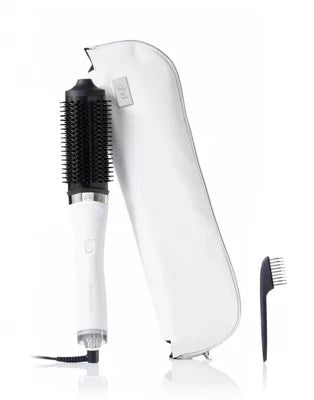 GHD DUET Blowdry  Professional 2 In 1 Hair Dryer Brush White