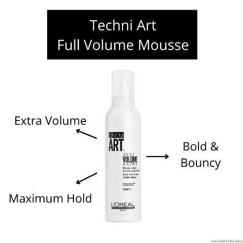 Loreal Full Volume Extra Strong Hold Mousse 250ML