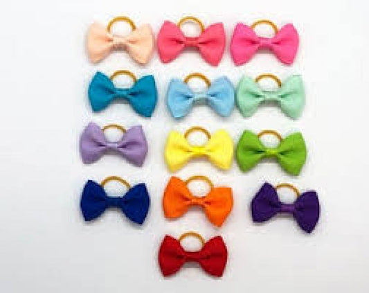 Hair Bow Ties Single Assorted Styles And Colors Georgia Ella Cosmetics
