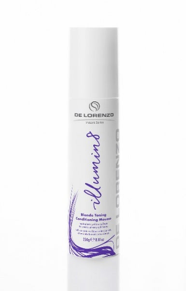 De Lorenzo Illumin8 Blonde Toning Conditioning Mousse 250GM