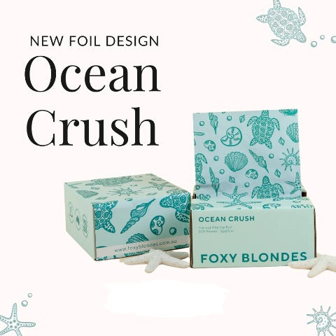 Foxy Blondes Ocean Crush Pop Up 500 Sheets 15CM x 27CM Foxy Blondes