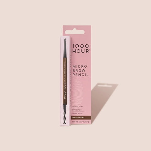 1000 Hour Micro Brow Pencil Medium Brown 0.1GM 1000 Hour