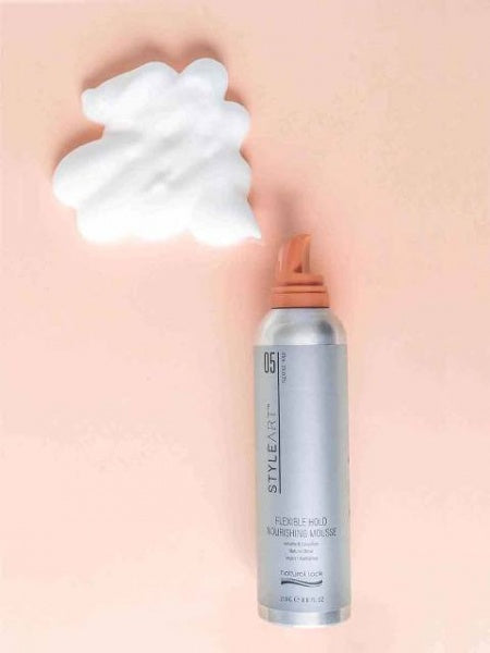 Natural Look StyleArt Flexible Hold Nourishing Mousse 250GM