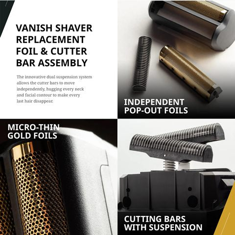 Wahl Vanish Shaver Foiler Cutting Blades And Head Set