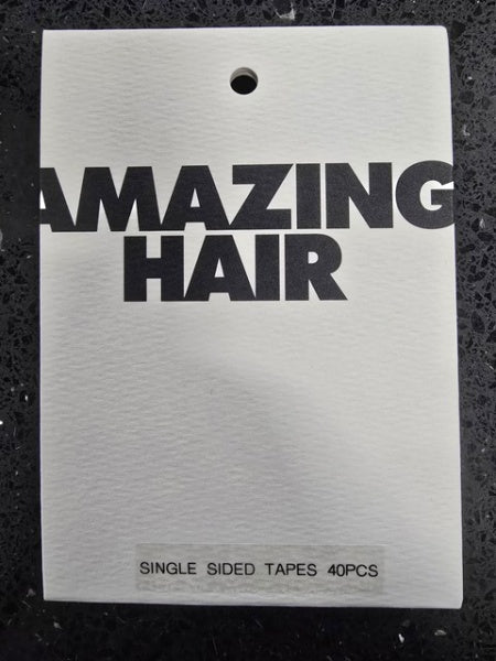 Amazing Hair Weft Tape Single Sided On Card Each Pack Contains 40 Units Amazing Hair
