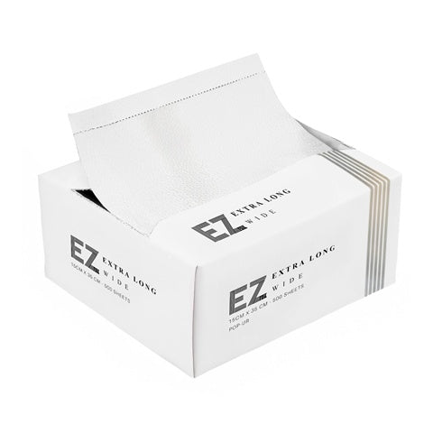 EZFoil Pop Up Extra Long Wide Silver 500 Sheets 15CM x 35CM
