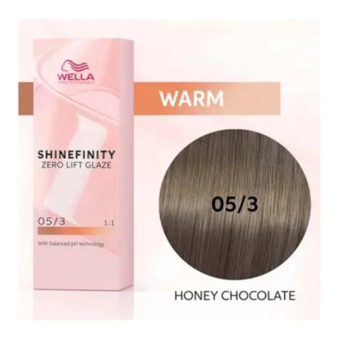Wella Shinefinity 05/3 Honey Chocolate 60ML Wella