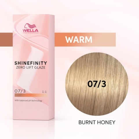 Wella Shinefinity 07/3 Burned Honey 60ML Wella