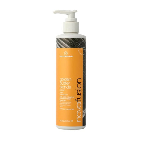 De Lorenzo Nova Fusion Golden Butter Blonde Color Care Shampoo 250ML De Lorenzo