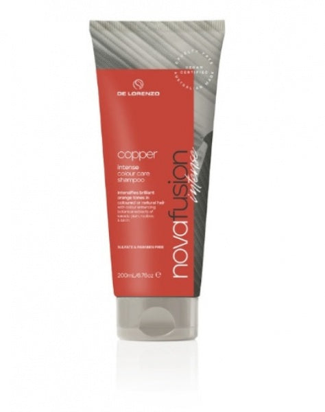 De Lorenzo Intense Copper Shampoo Intensifies Brilliant Orange 200ML