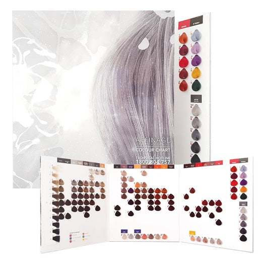 Affinage Deluxe Colour Chart Professional Affinage