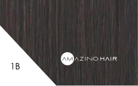 Amazing Hair Subtle Style Weft Extensions 24 Inch Colour #1B 100% Human Remy Hair Amazing Hair