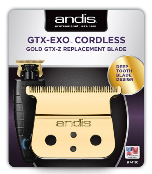 Andis GTX -EXO Cordless Gold Replacement Clipper Blade Andis