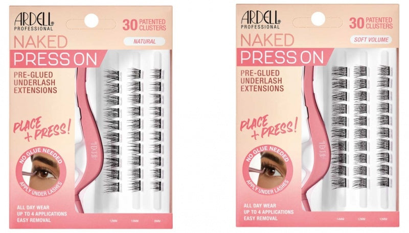 Ardell Naked Lashes Press On Natural 30 Cluster Ardell