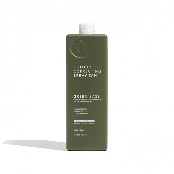 Azure Tan Green Base Medium To Ultra Dark 1000ML Azure Tan