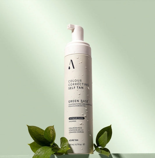 Azure Tan Self Tan Mousse Green Base Extreme Dark 200ML Azure Tan