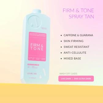 Azure Tan Firm & Tone Dark To Ultra Dark 1000ML Azure Tan