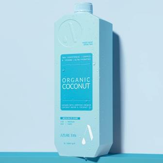 Azure Tan Organic Coconut Medium To Dark 1000ML Azure Tan