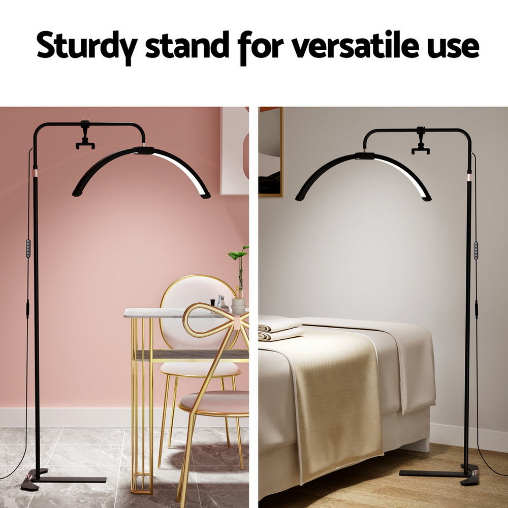 Embellir LED Beauty Light Half Moon Lamp Makeup Tattoo Eyelash Extensions Salon Finishing Touch Body Hair And Beauty Supplies