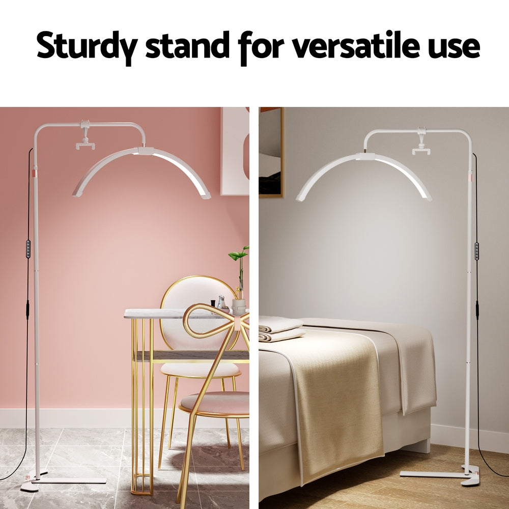 Embellir LED Beauty Light Half Moon Lamp Makeup Tattoo Eyelash Extensions Salon Finishing Touch Body Hair And Beauty Supplies