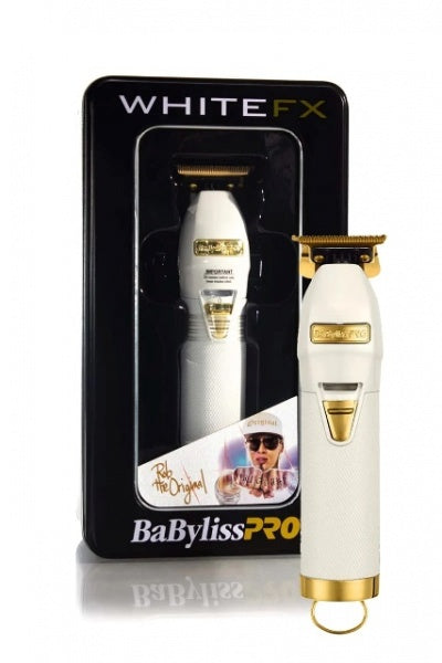 Babyliss Pro White FX Trimmer Outliner With Ferrari Motor Babyliss