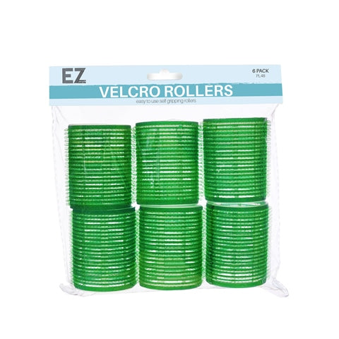 Ez Essentials Green Velcro Cling Rollers 48MM Six Pack EZEssentials