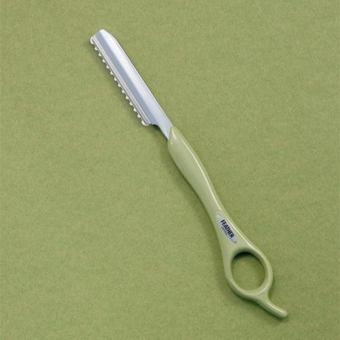 Feather Styling Razor - Matcha Green – Finishing Touch Body Hair And ...