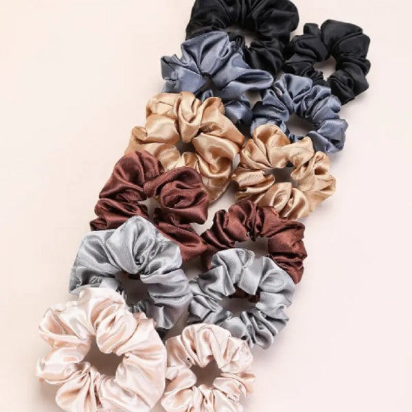 Finishing Touch Ladies Floral Designer Fashion Scrunchies Assorted Designs Finishing Touch Wangaratta