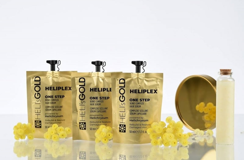 Heli's Gold Heliplex Bond Complex Treatment Sachet  50ML Hel'sGold