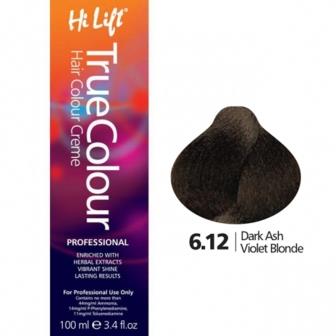 Hi Lift True Colour 6.12 Dark Ash Violet Blonde 100ML Hi Lift