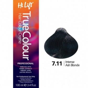 Hi Lift True Colour 7.11 Intense Ash Blonde 100ML Hi Lift