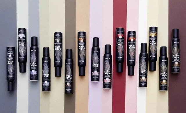 Indola Color Style Mousse Leave In Rinse Off Light Brown Hazel 200ML Indola