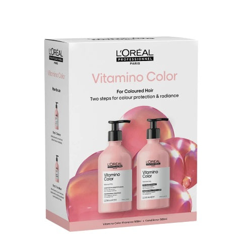 Loreal Vitamino Pack Includes Shampoo & Conditioner 500ML Loreal