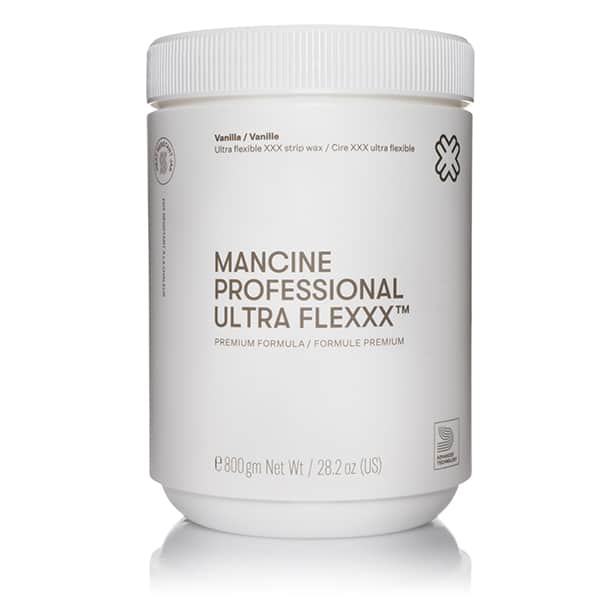 Mancine Ultra Flexxx Premium Grade Vanilla White xxx Strip Wax 800GM Mancine