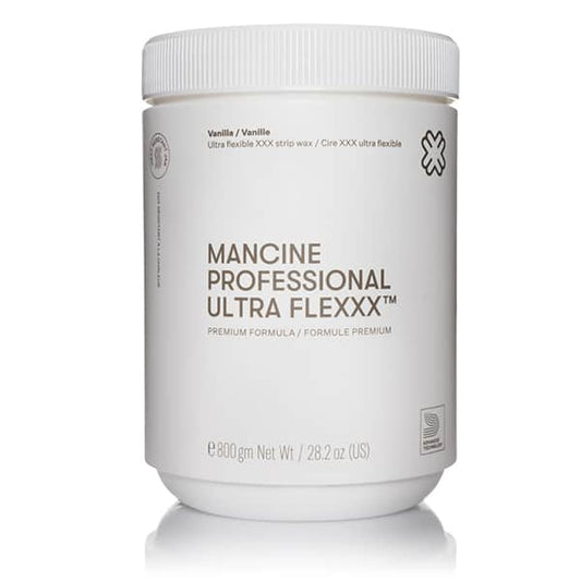 Mancine Ultra Flexxx Premium Grade Vanilla White xxx Strip Wax 800GM Mancine