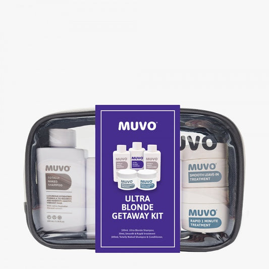 Muvo Ultra Blonde Getaway Travel Kit For Blondes 360ML Muvo