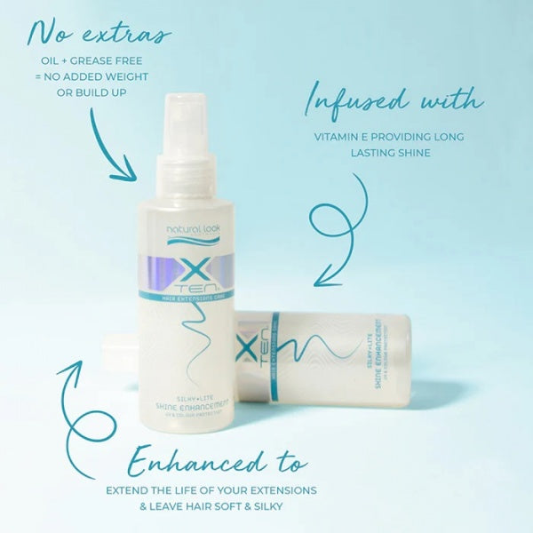NL X Ten Silky Light Hair Extension Care Shine Enhancement 130ML Artav